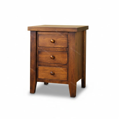 Farmhouse Solid Wood Nightstand
