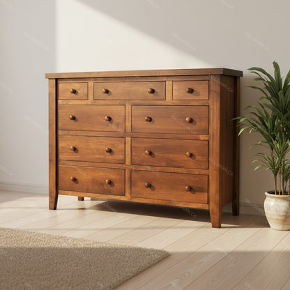 Farmhouse Solid Wood Dresser