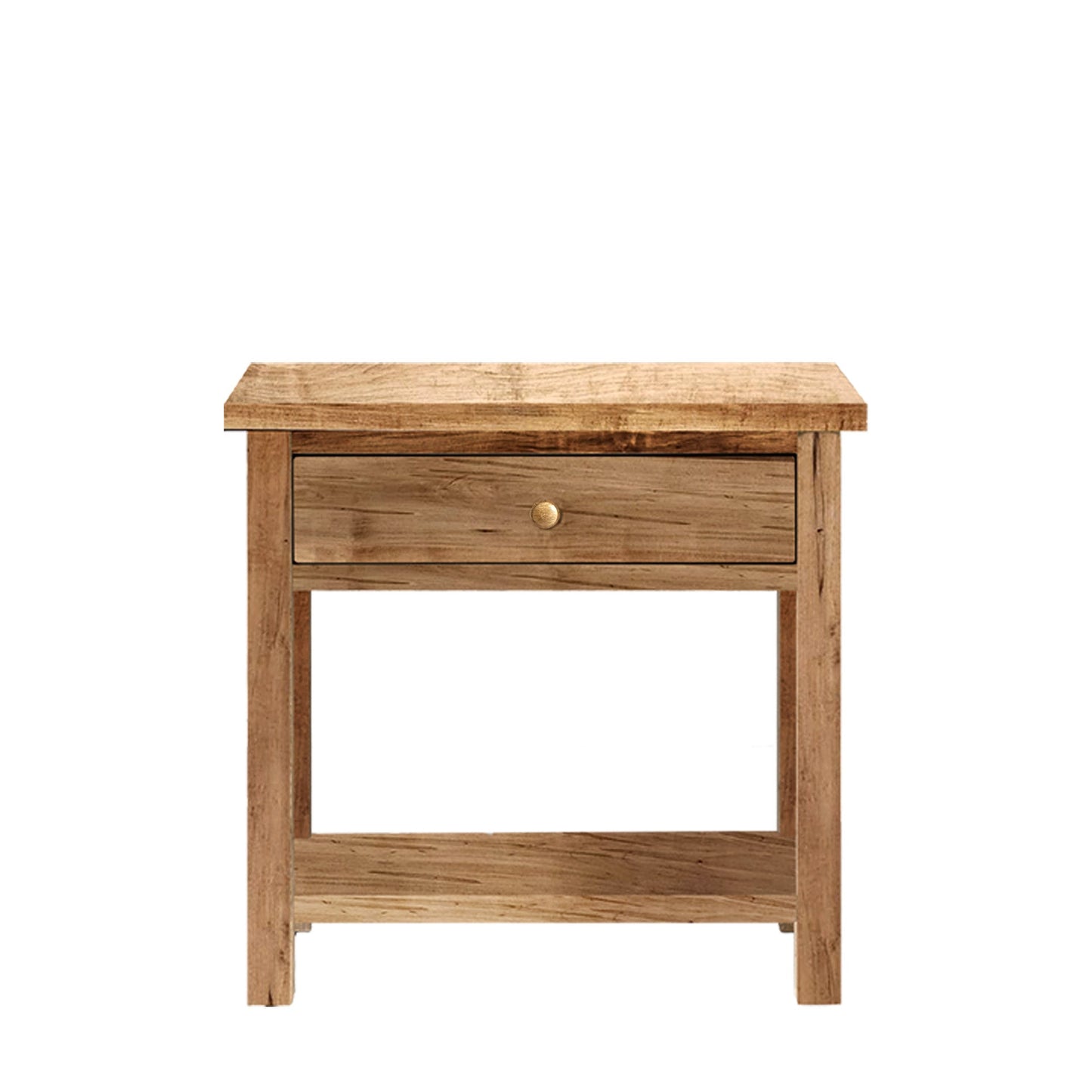 Table de chevet Farmstead à 1 tiroir en bois massif