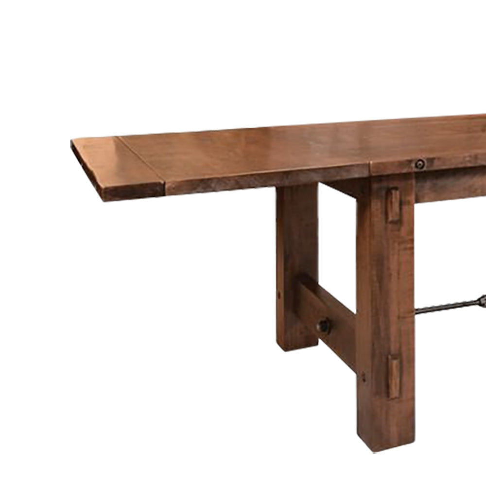 Folkart Solid Wood Dining Table