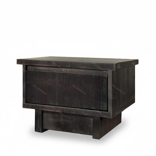 Table de chevet en bois massif Gaia
