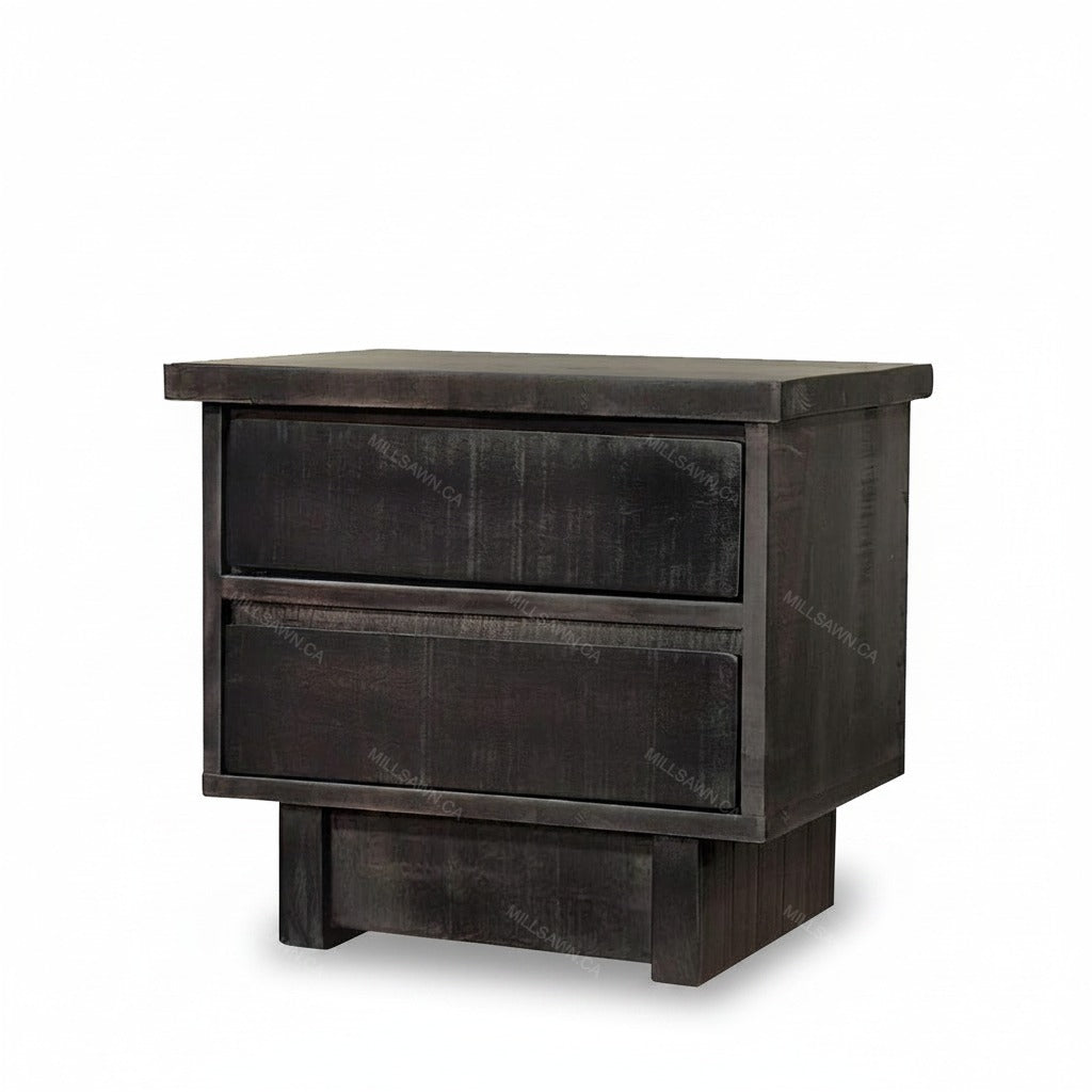 Table de chevet en bois massif Gaia