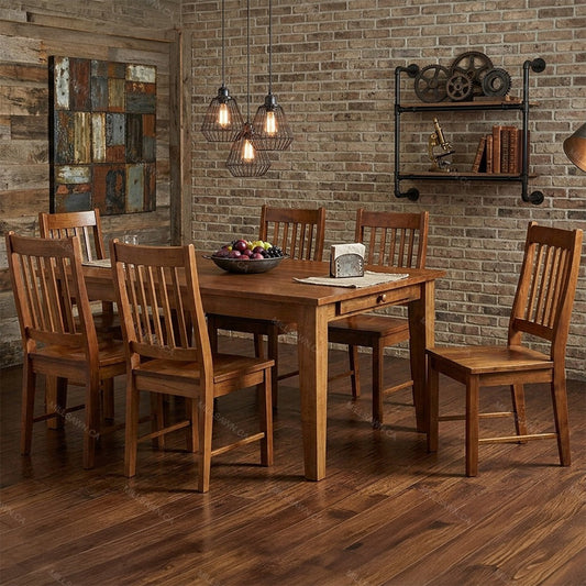 Harvest Solid Wood Dining Set