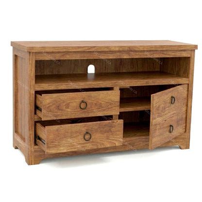 Heritage Solid Wood Media Stand