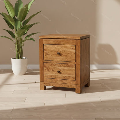 Isla Solid Wood Nightstand