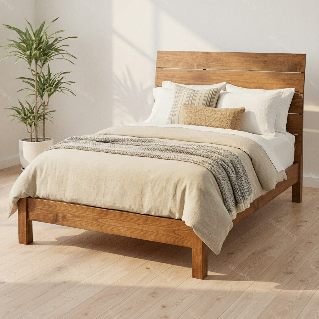 Isla Solid Wood Bed