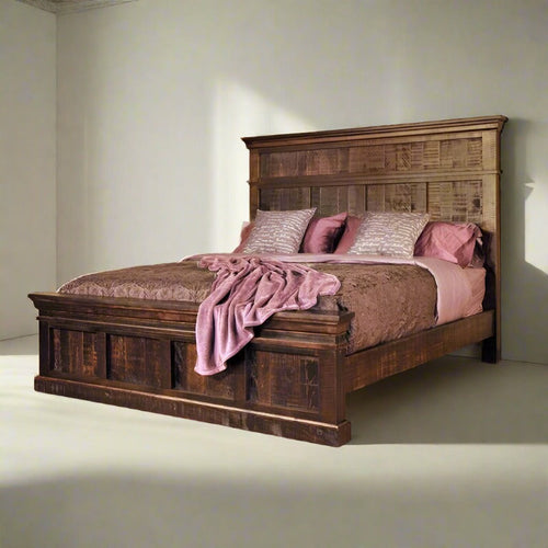 Lit en bois massif Keatsway