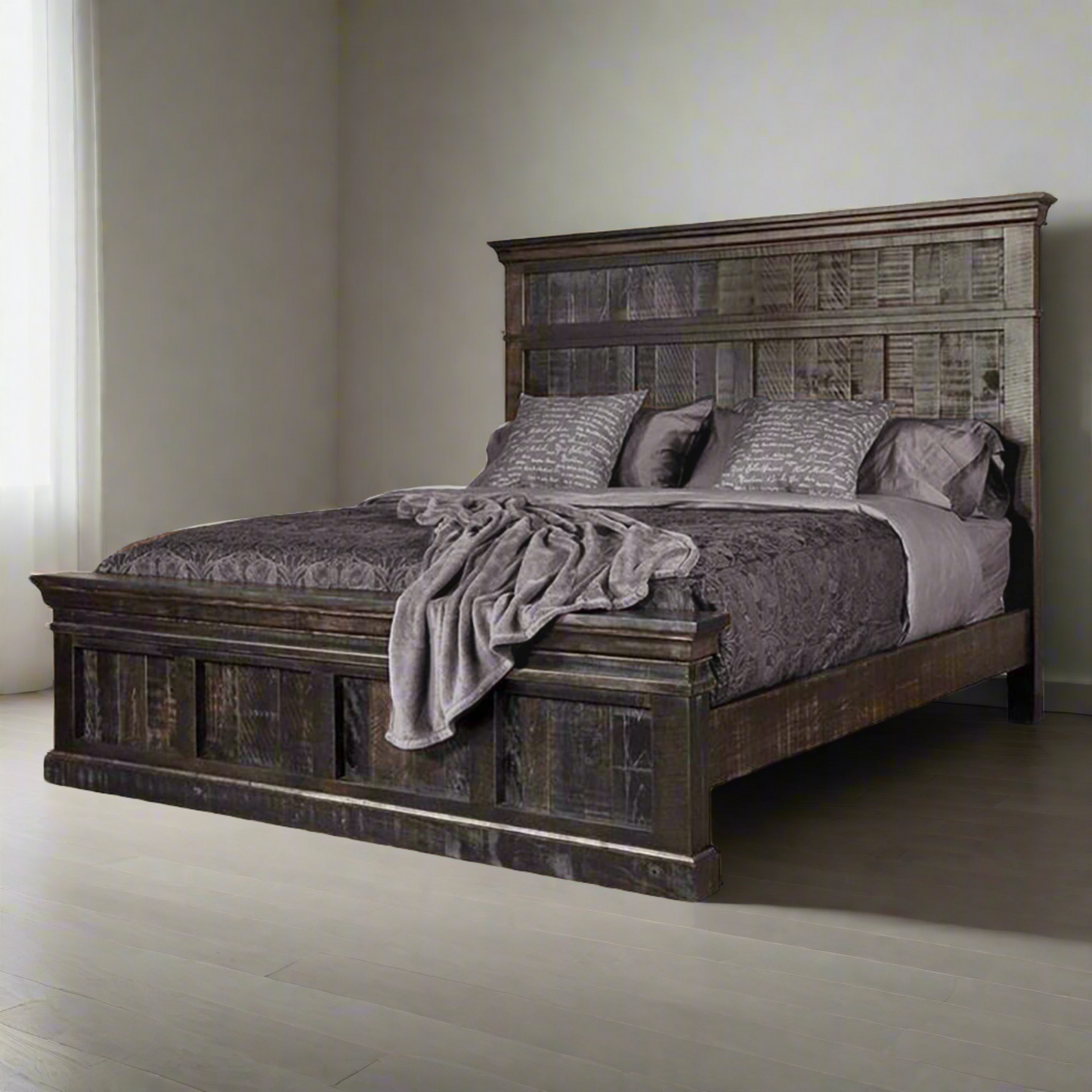Keatsway Solid Wood Bed
