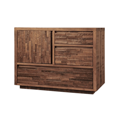 Ledge Rock 3 Drawer 1 Door Chest