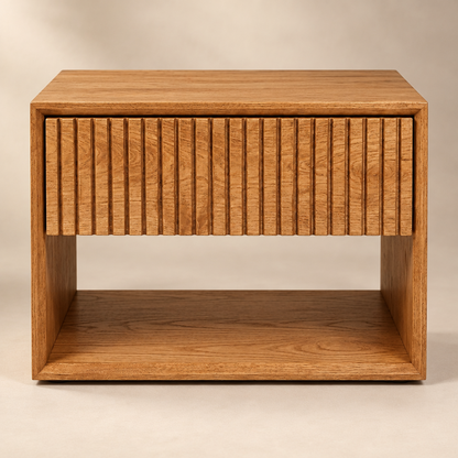 Lagom Solid Wood Nightstand