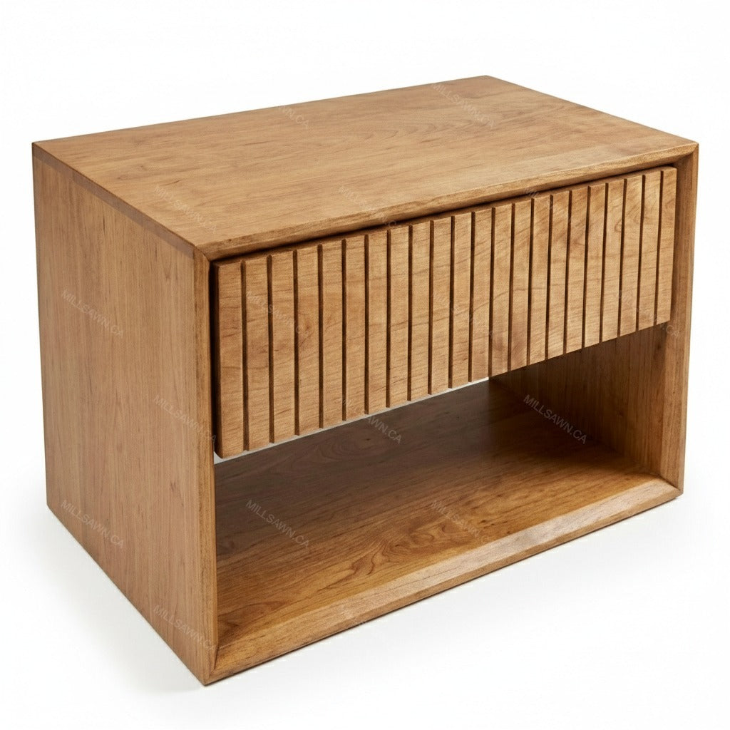 Table de chevet en bois massif Lagom