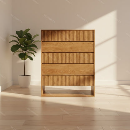 Coffre en bois massif Lagom