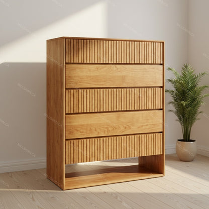 Coffre en bois massif Lagom