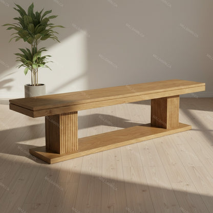 Lagom Solid Wood Bench