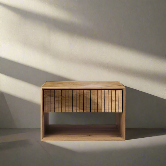 Lagom Solid Wood Nightstand