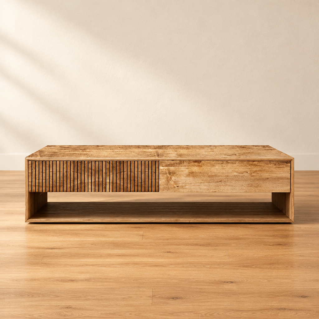Lagom Solid Wood Coffee Table