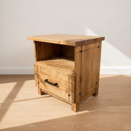 Table de chevet en bois massif Legacy