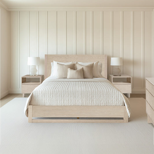 Leroy Solid Wood Platform Bed