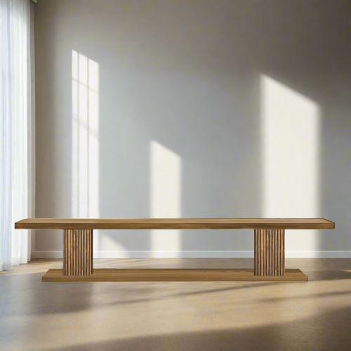 Luxe Solid Wood Bench