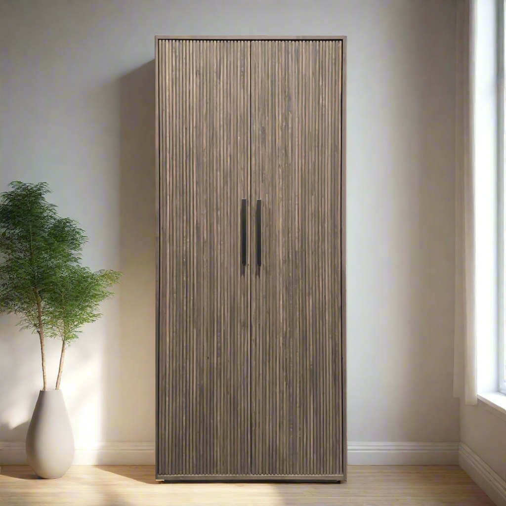 Luxe Solid Wood Wall Cabinet