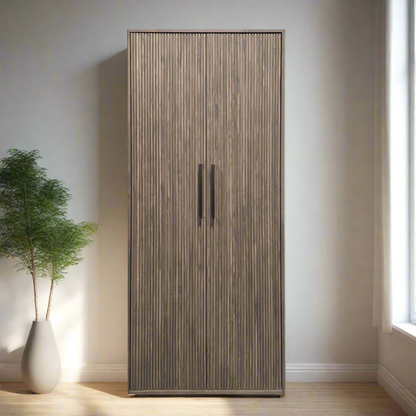 Luxe Solid Wood Wall Cabinet
