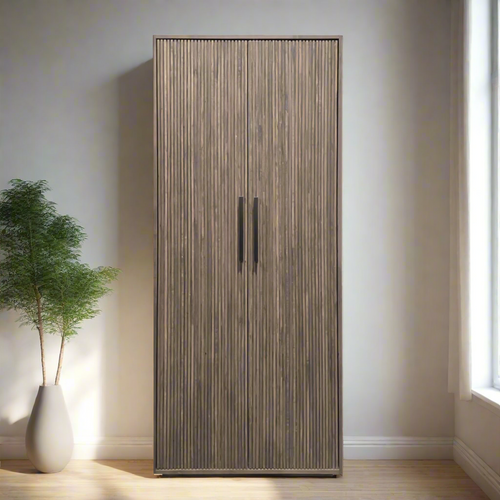 Luxe Solid Wood Wall Cabinet
