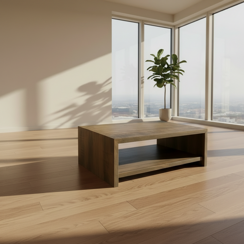 Luxora Solid Wood Coffee Table