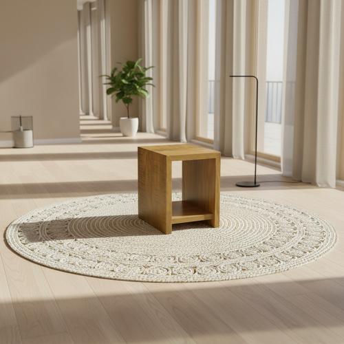 Luxora Solid Wood End Table