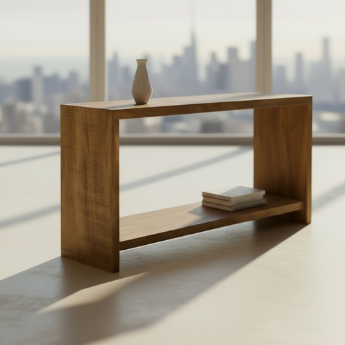 Luxora Solid Wood Sofa Table