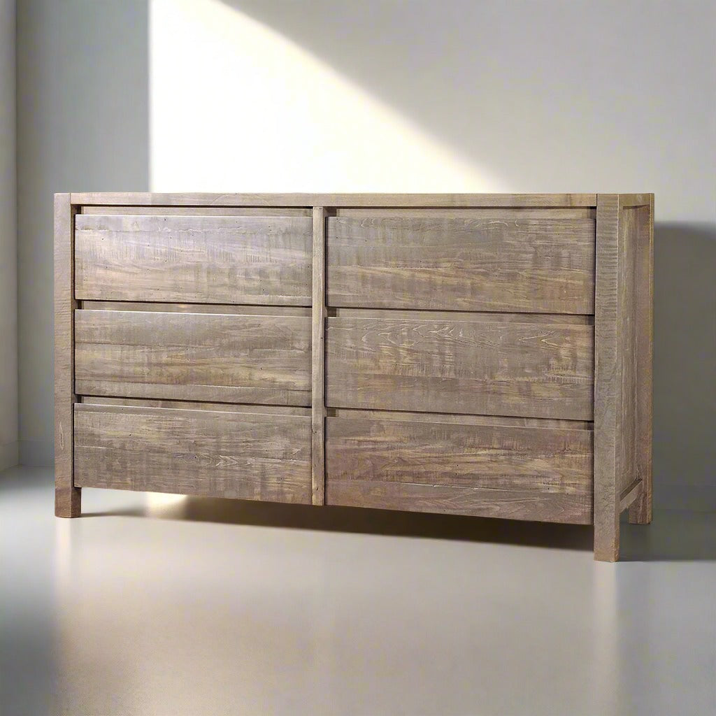 Commode en bois massif Meta Sequoia