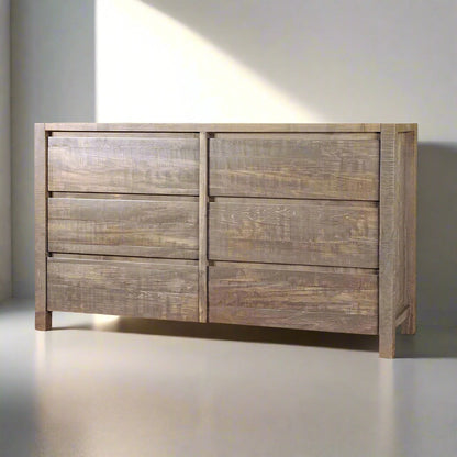 Commode en bois massif Meta Sequoia