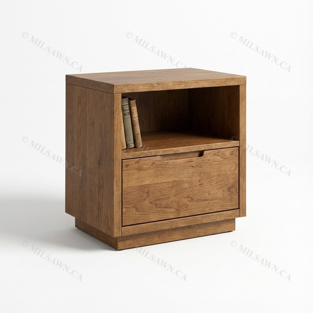 Table de chevet en bois massif Byron