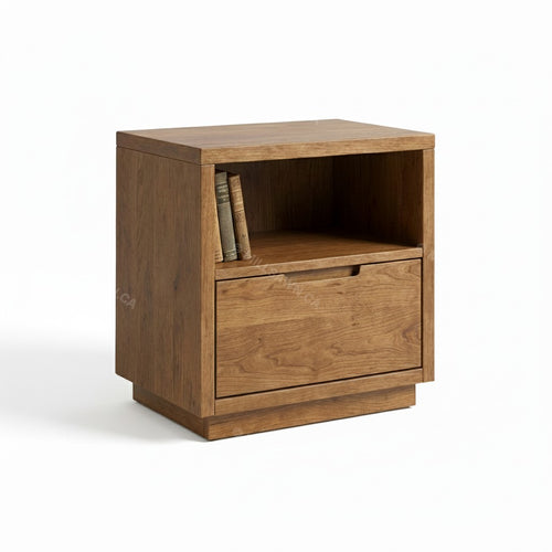 Milan Solid Wood Nightstand