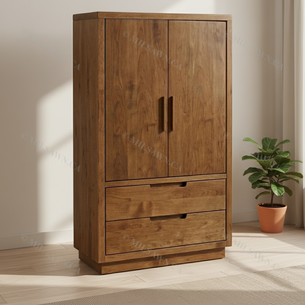 Armoire en bois massif Byron