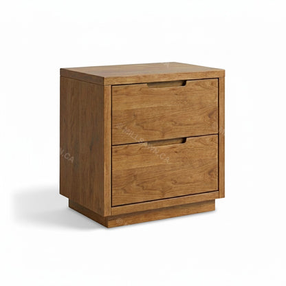 Milan Solid Wood Nightstand