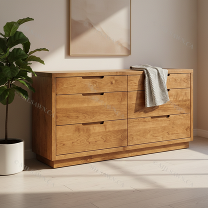 Commode en bois massif Byron