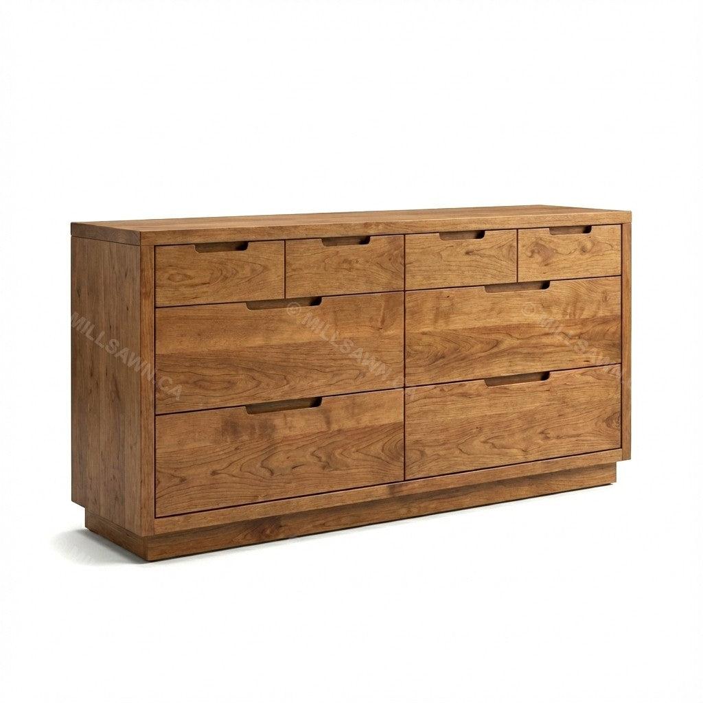Milan Solid Wood Dresser