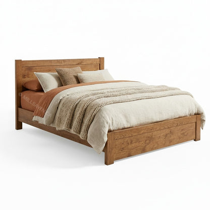 Lit plateforme en bois massif Byron