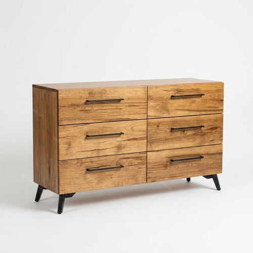 Cane Solid Wood Dresser