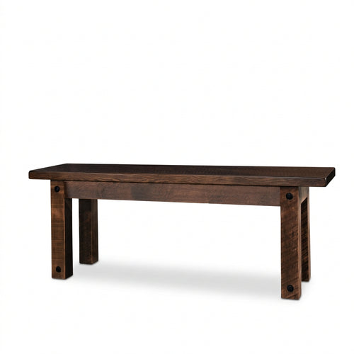 Banc en bois massif Muskoka