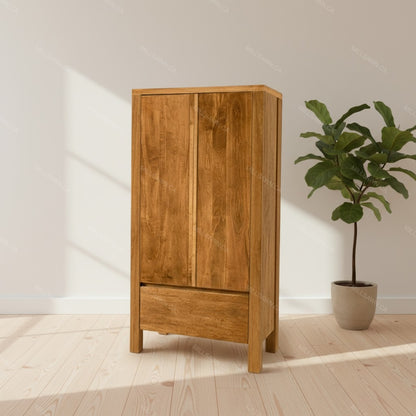 Nara Solid Wood Armoire
