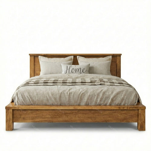 Nara Solid Wood Platform Bed