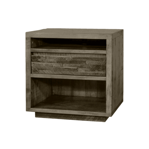 Table de chevet en bois massif Ledge Rock