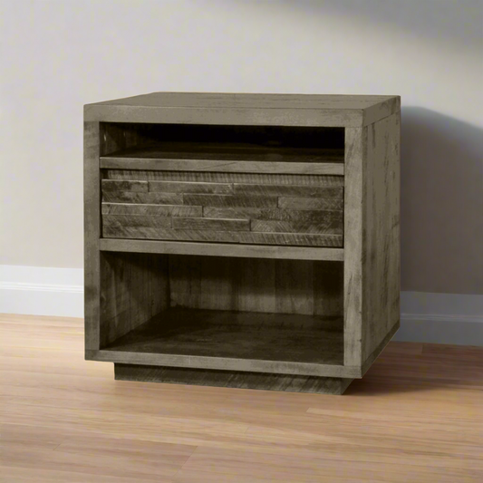 Ledge Rock Solid Wood Nightstand