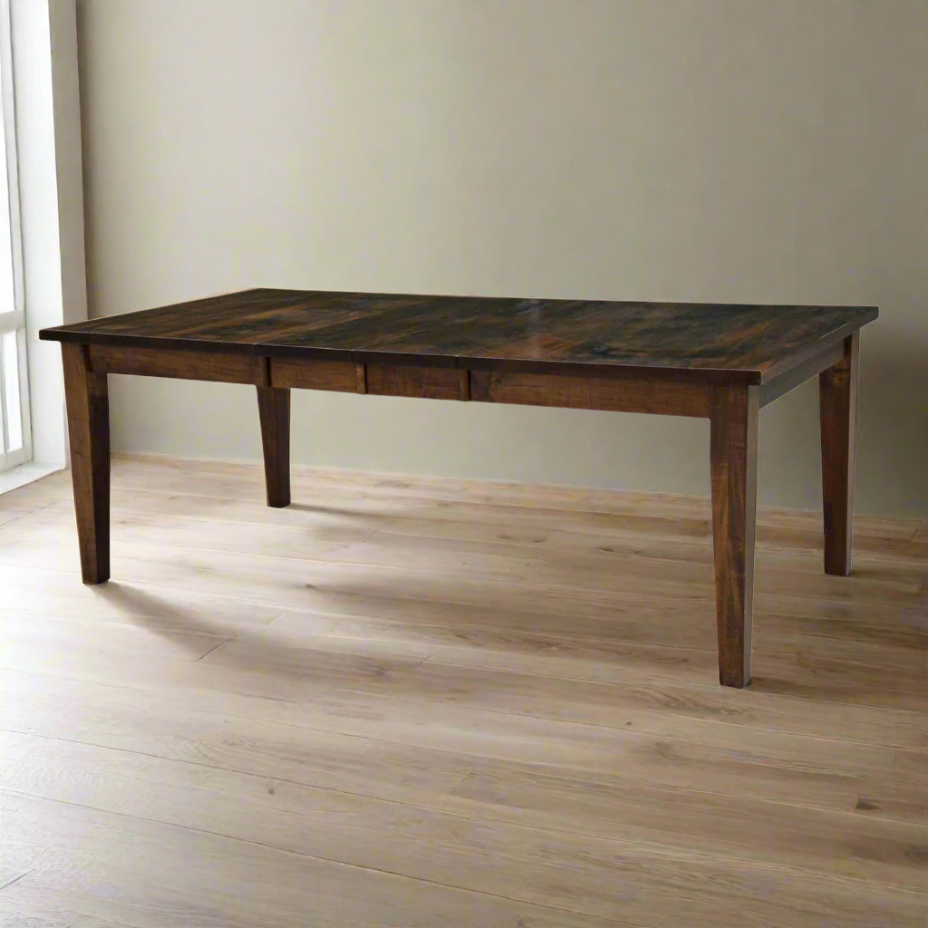 Farmstead Center Extension Solid Wood Dining Table