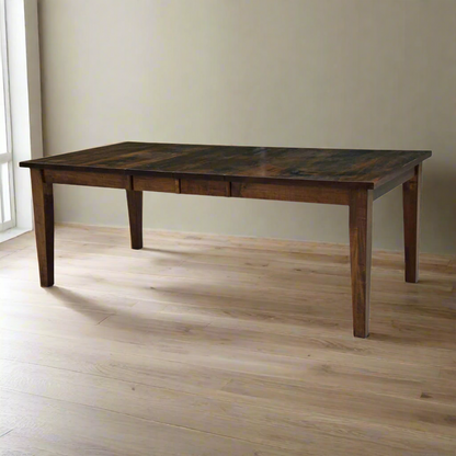 Farmstead Center Extension Solid Wood Dining Table