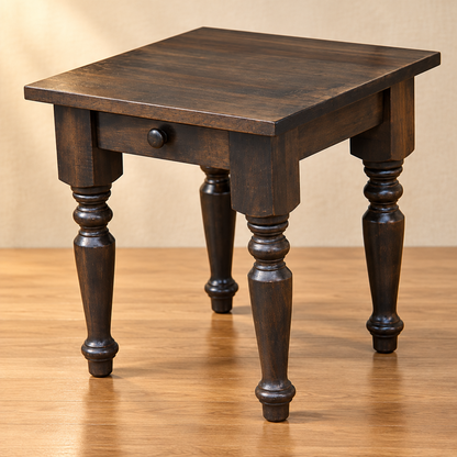 Table d'appoint en bois massif Hazel