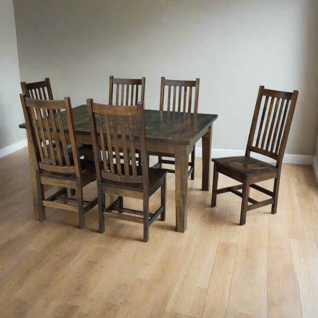 Farmstead Center Extension Solid Wood Dining Table