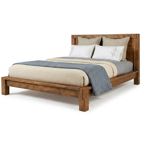 Orion Solid Wood Platform Bed