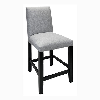 Parsons Upholstered Solid Wood Bar Chair With Piping